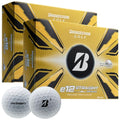 Bridgestone e12 Golf Balls White 2 Dozen - Improved Distance & Forgiveness