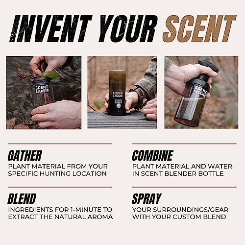 Scent Blender Deer & Elk Hunting Cover Scent Spray Maker | Custom Attractant System