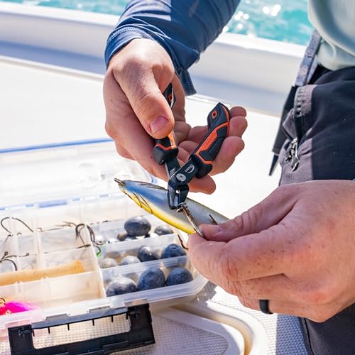 Split Ring Fishing Pliers Stainless Steel Hook Removal Tool with Lifetime Warranty