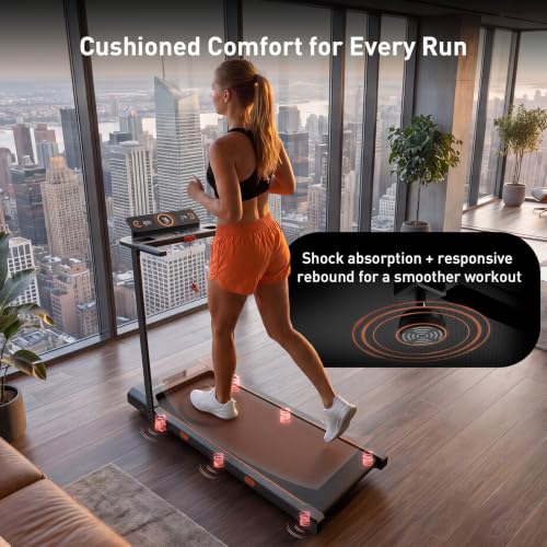 Cybergoing T16 Treadmill Home Use Black - Powered by Bosch, 7% Incline, 0.6-7.6 MPH