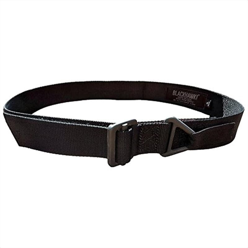 Blackhawk CQB/Rigger's Belt - Black, Small (34" Waist) with Parachute Buckles
