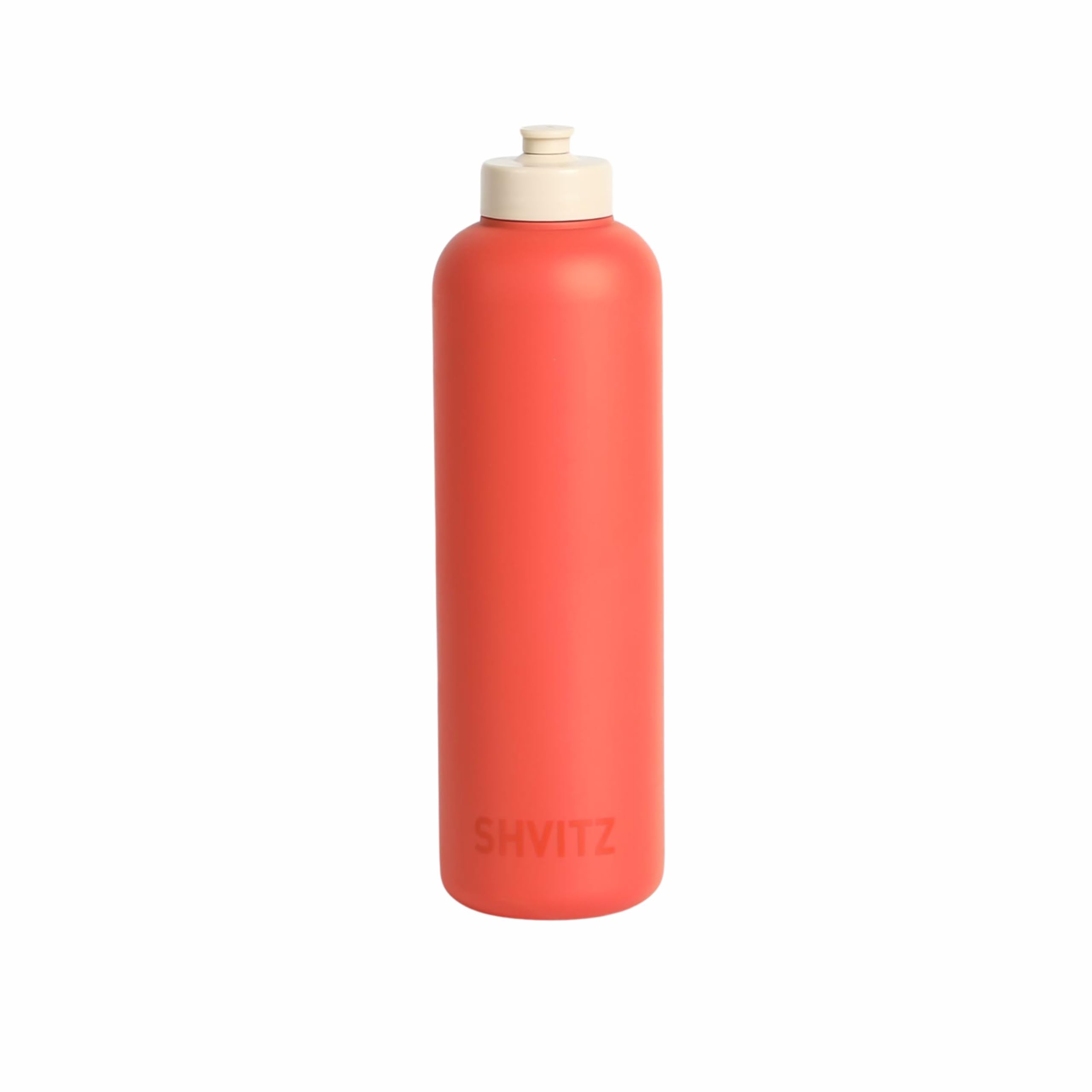 SHVITZ Sports Water Bottle - Soft-Touch Squeezable Body with One-Hand Spout- Lightweight, No Spill Water Bottle, for Gym, Cardio & Outdoor Sports - BPA Free - Water Bottle for Active Lifestyle - 24oz