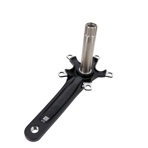 DJC Prowheel Road Bike crankset 110bcd Build-in Spindle Hollow tech and BSA Bottom Bracket 170mm 172.5mm (170mm Length)