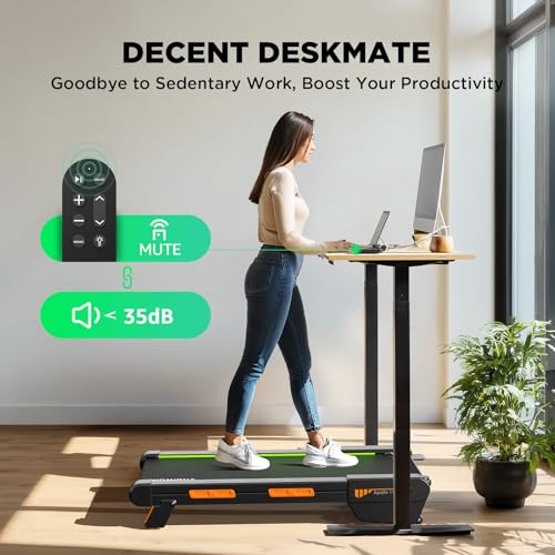 VITALWALK 40x16 Inch Walking Pad Treadmill with Incline for Home & Office