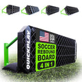 QUICKPLAY Replay Station XL Soccer Rebounder Board - 4-in-1 Passing & Reaction Trainer