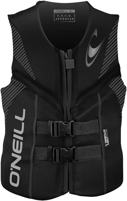 O'Neill Men's Reactor Life Vest - USCG Approved Safety Gear for Water Sports