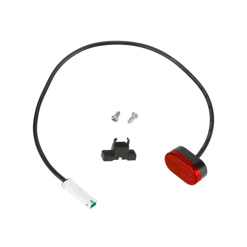 Lveofielygi Rear Mudguard Set Compatible with Segway Ninebot Max G30 Electric Scooter, Mudguard Support Red Bracket Replacement Kits Repair Accessories for Scooter