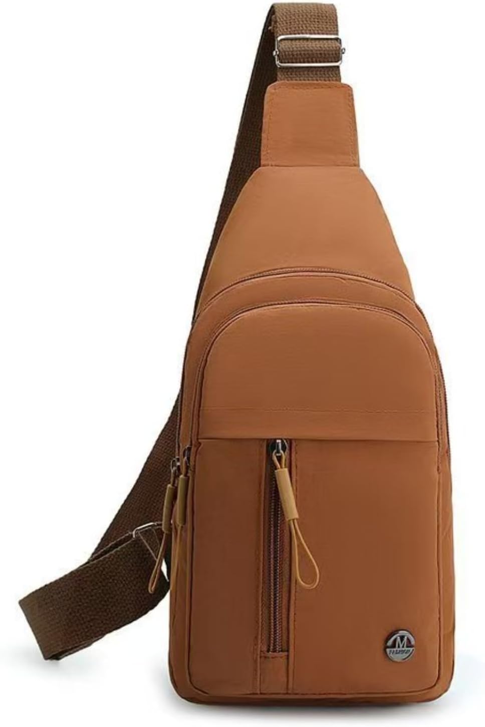 Skiennix Casual Sling Bag - Stylish Lightweight Crossbody Daypack for Travel | Brown