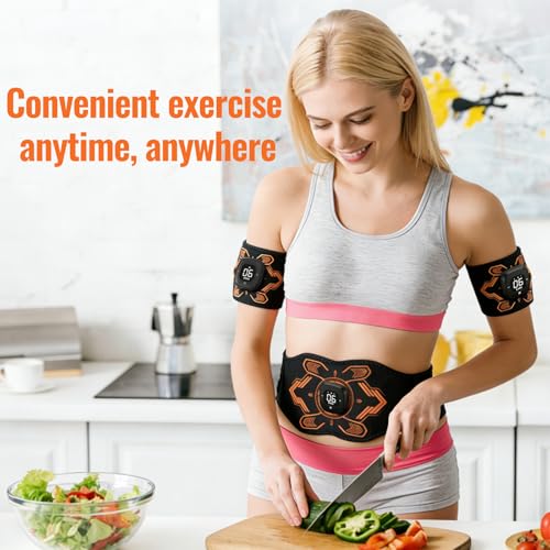 OSITO Wireless EMS Muscle Stimulator 3-Pack for Abs Arms Legs - FDA Cleared