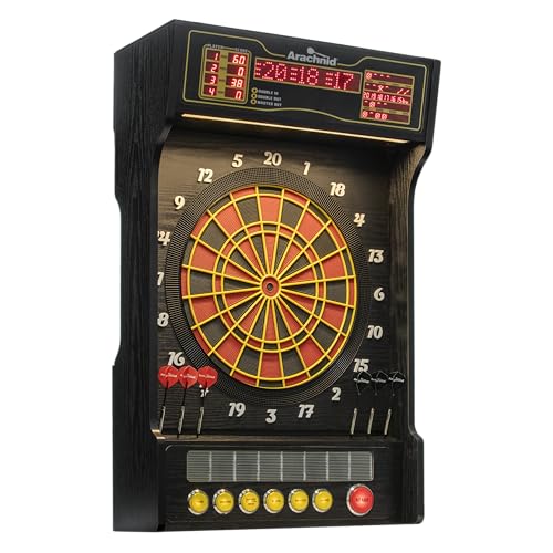 Arachnid Dartcade 15.5" Electronic Arcade-Style Dartboard with 41 Games