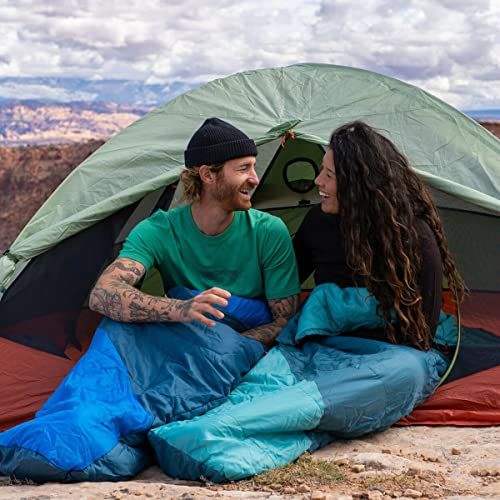 Kelty Discovery Trail Backpacking Tent - 2 Person Waterproof Green/Dill