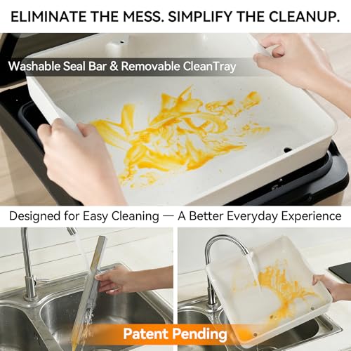 12-Inch Commercial Chamber Vacuum Sealer with Auto Sensing & Deep Chamber