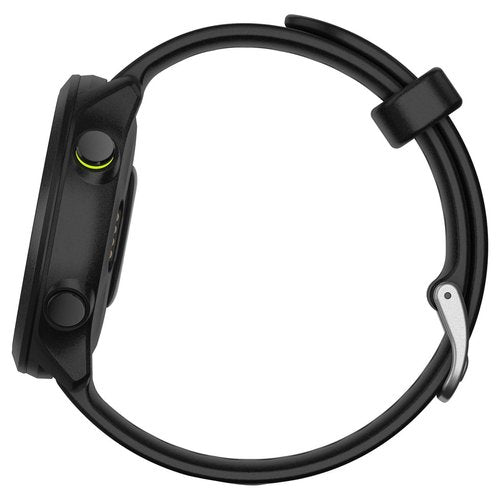 Garmin QuickFit 26mm Watch Band and Optional Extra Long Strap, Black Silicone, (010-12907-00)