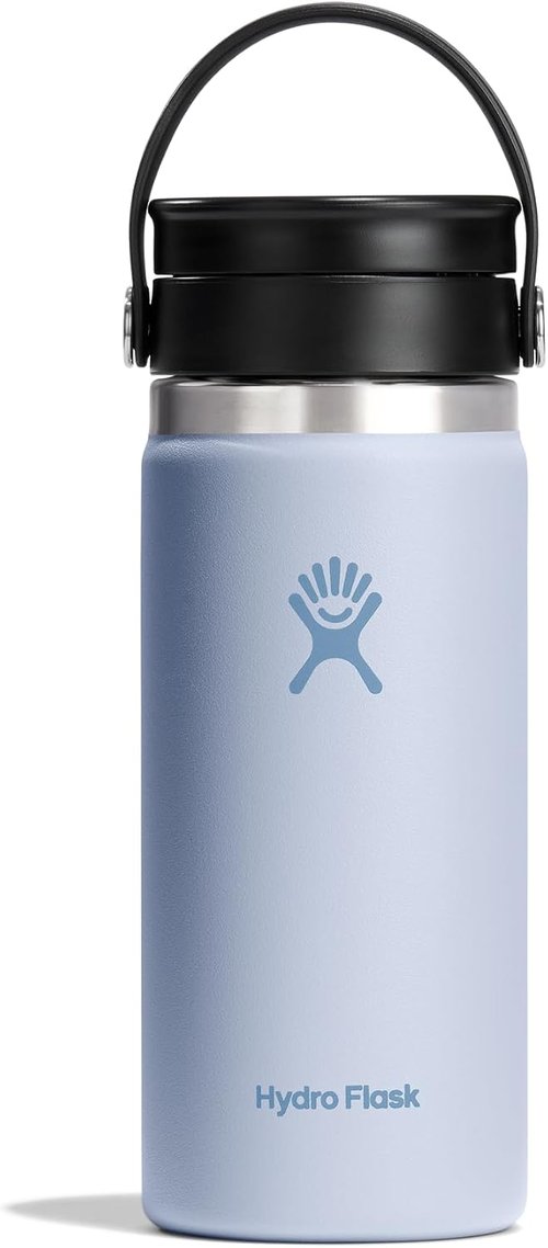 Hydro Flask Flex Sip Coffee Tumbler - Insulated, Leak-Proof Travel Mug | 16 Oz Surf Blue