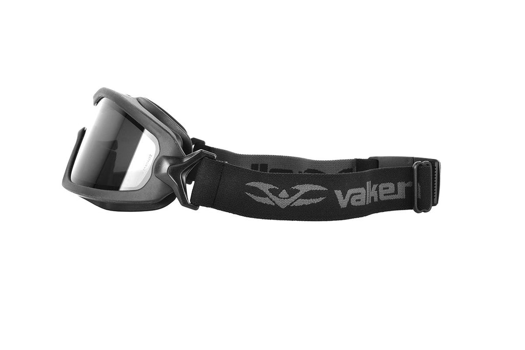 Valken Airsoft Sierra Thermal Goggles – Dual-Layer Anti-Fog Lens with Full-Seal ANSI Z87.1 Protection for Airsoft