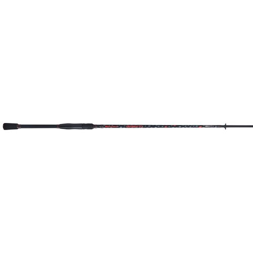 Abu Garcia 7’ Vendetta Spinning Fishing Rod, 1-Piece Rod, 8-14lb Line Rating, Medium Heavy Rod Power, Fast Action, 1/4-3/4 oz. Lure Rating, Black