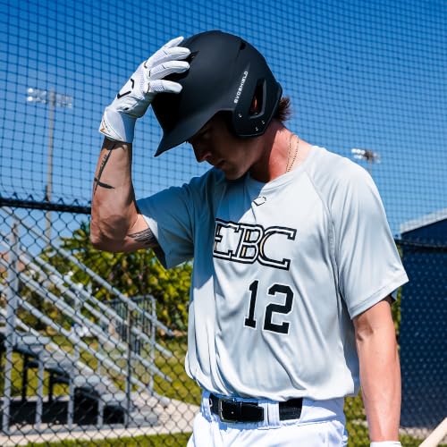 EvoShield XVT 2.0 Batting Helmet Small-Medium Team White Matte Baseball Softball Protective Gear