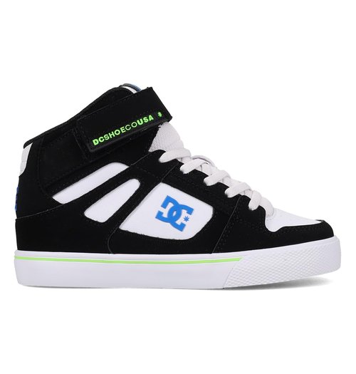 DC Shoes Kids Pure HI Top EV Skate Shoe