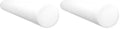 CanDo White PE Foam Rollers - Muscle Recovery & Massage Therapy | 4" x 36" (Pack of 2)