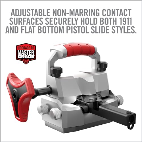 Real Avid Master Handgun Sight Pusher Kit - Grey/Red, Pack of 1