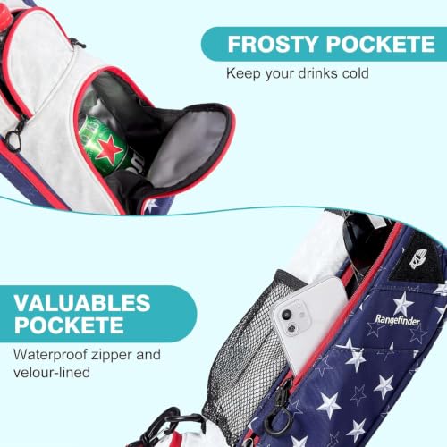 Lightweight Golf Stand Bag with Strap for 5-6 Clubs | Easy Carry Par 3 & Driving Range