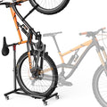 Housolution Vertical Bike Storage Rack with Wheels - No Drilling, 1 Pack