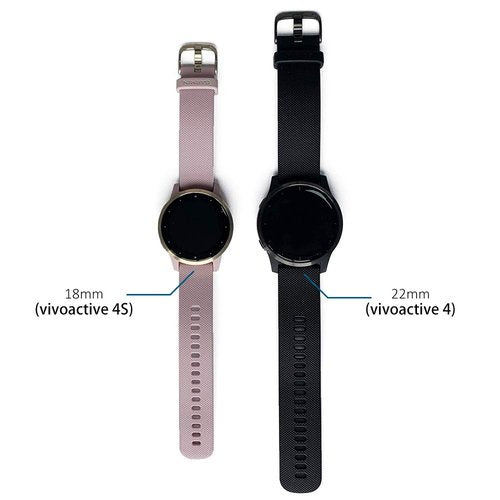Leiou Woven Metal Strap Compatible with Garmin vivoactive 4 Band for Men Replacement with Quick Release Pins 22mm (Black)