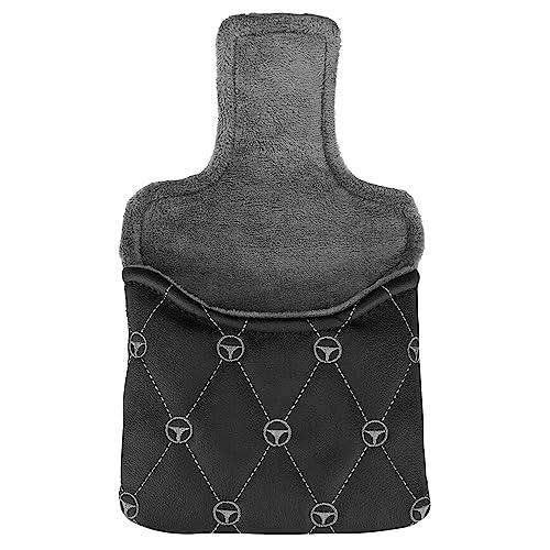 Golf Headcover for Mallet Putters - Black Putter Cover