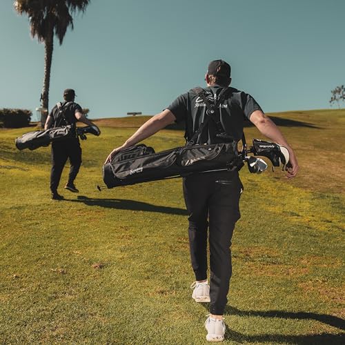 Sunday Golf Loma XL Golf Bag - Matte Black, One Size, Lightweight & Versatile