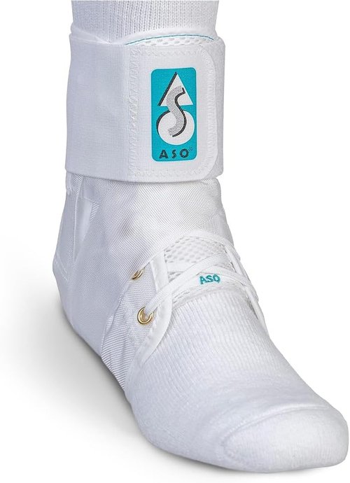 Med Spec ASO Ankle Stabilizer - Lace-Up Brace for Sprained Ankles & Tendonitis | Unisex Support for All Ages