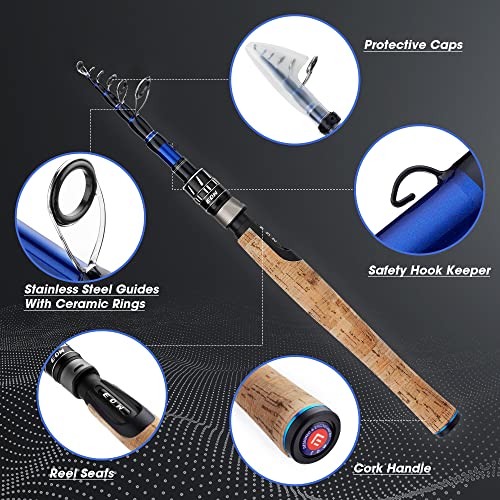6'6" Spinning Telescopic Fishing Rod - EOW XPEDITE PRO