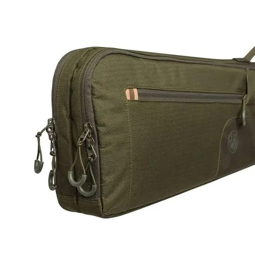 Beretta Gamekeeper EVO 140 cm Soft Double Gun Case - Durable Scratch-Resistant Shock-Absorbing Padded Shotgun Storage, Moss Brown Bark