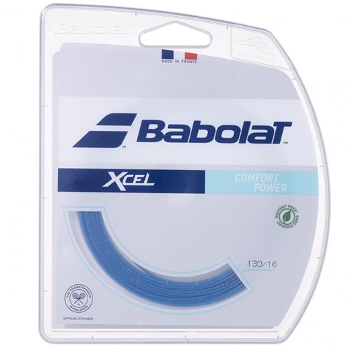Babolat-Xcel 16G Blue Tennis String-(B241077-136-16:Set)