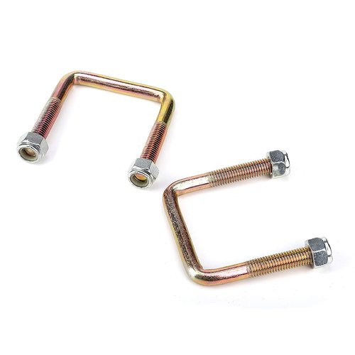 10L0L Golf Cart Rear Spring U Bolt for EZGO TXT 1994-up Electric & Gas, Includes Nuts, OEM# 72124G01 72618G01 72029G01, 2 PCS
