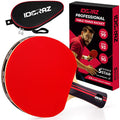 Idoraz Professional Ping Pong Paddle with ITTF Rubber & Carrying Case