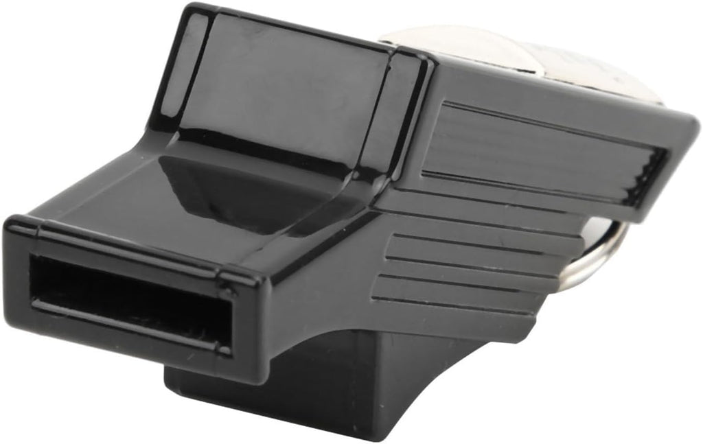 Skiennix Sports Whistle - Basketball Referee & Training Tool | Emergency Lifesaving (Black/Silver)