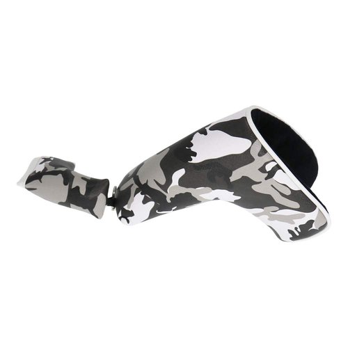HISTAR Golf Head Cover Putter Cover Protector Camouflage Pattern Soft PU (Camouflage Gray)