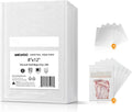 Wevac Vacuum Sealer Bags - Heavy Duty 8" x 12" Precut, 200 Count with Liquid Block & Bone Guard
