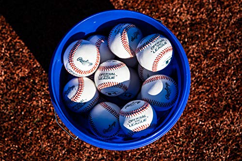 Rawlings Youth Baseballs 24 Pack for Game & Practice | Durable Leather Cover