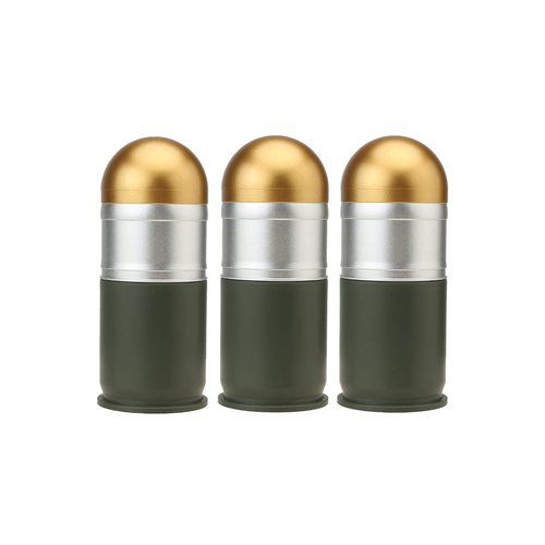 Airsoft M433 HEDP 40mm Dummy Grenades (Pack of 3)