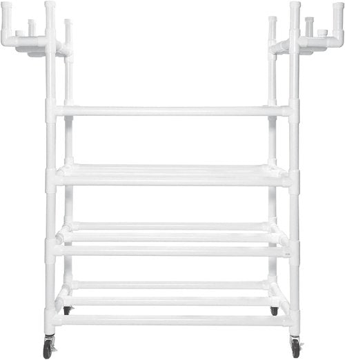 Champion Sports Equipment Cart - Durable White Design for Easy Transport and Storage