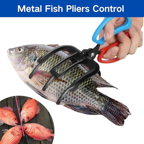 1 pcs Metal 3 Claw Fish Gripper and Fishing Pliers Catching Tool