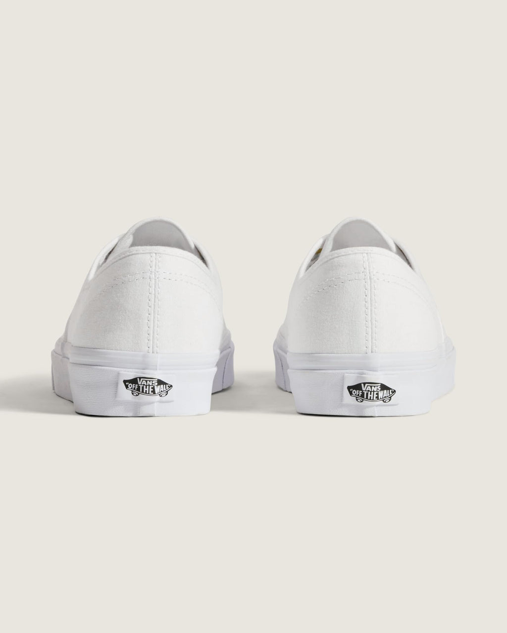 Vans Unisex Authentic Unisex Sneakers, True White, 13 US Women/11.5 US Men