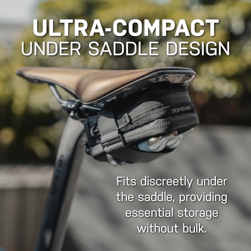 Topeak Elementa GearBag EX Compact Bike Seat Bag with Zippered Tool Compartment