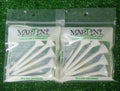 Martini 3 1/4" White Golf TEES - 2 Packs