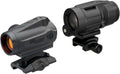 SIG SAUER ROMEO5 Gen II Red Dot Sight with 3x22mm JULIET3-Micro Magnifier | Waterproof & Adjustable Shooting Optic Combo