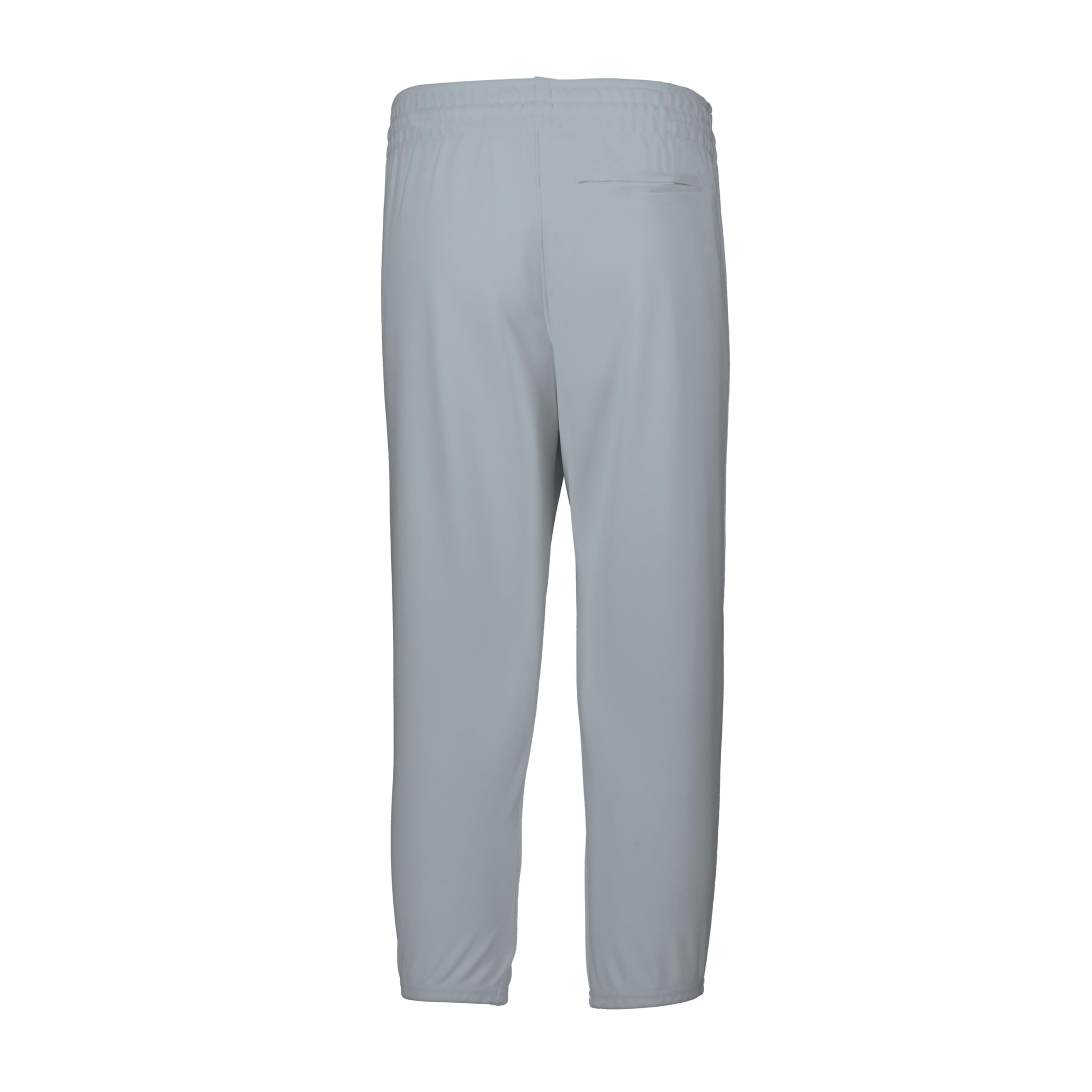 Augusta Sportswear Youth Gamer Pull-Up Baseball Pant Blue Grey XS