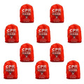 WNL Products 10-Pack Adult/Child CPR Rescue Masks Kit with Case