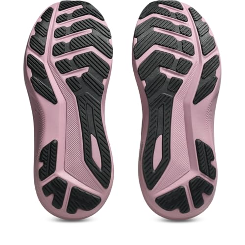 ASICS Women's GT-1000 15 Running Shoes - Black Taro Purple 7.5