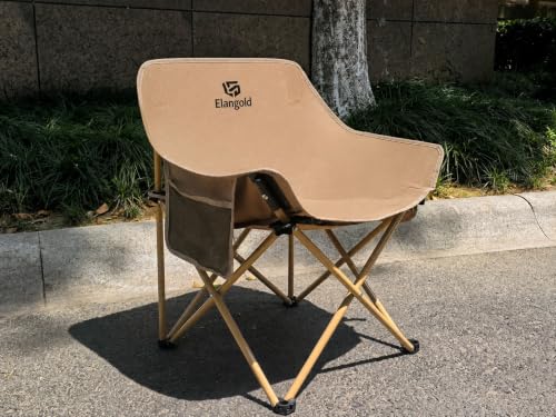 4-Pack Portable Folding Camping Chairs Set - Outdoor Seating for 300 Lbs
